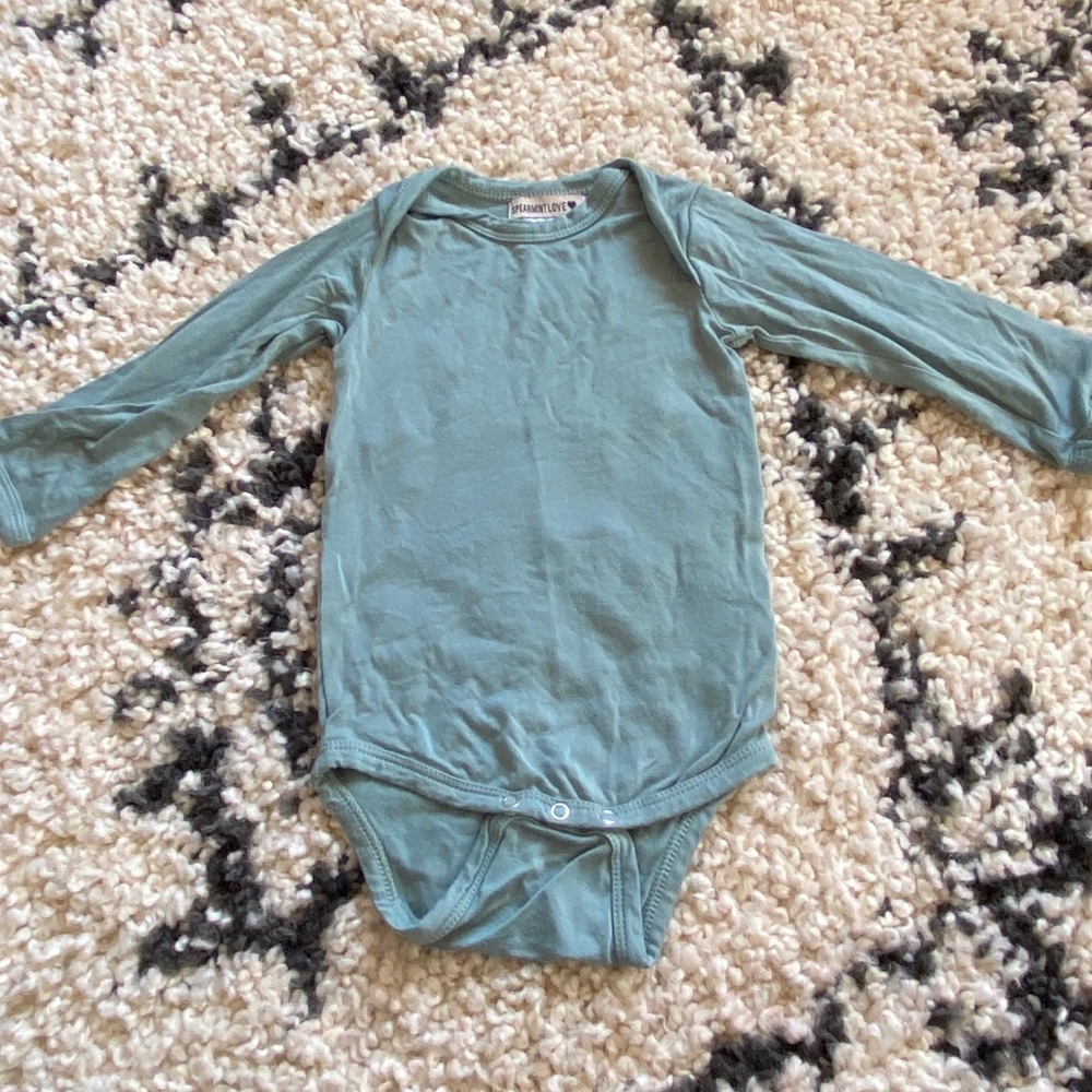 Long sleeve Bamboo Onesie